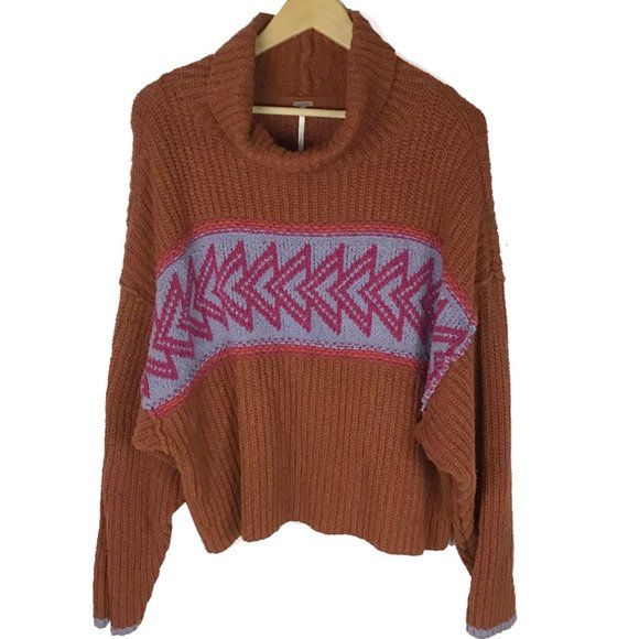 Free People Greater Than Sweater Cowl Neck Sweater - Picture 4 of 13